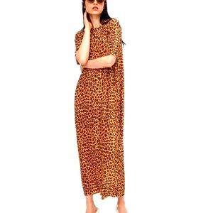 Zara NWT leopard print dress
